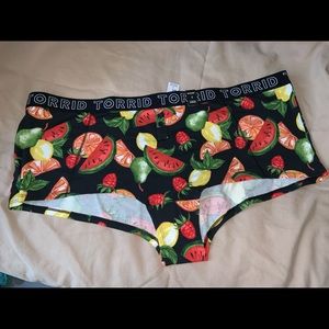 Torrid Fruit Boyshort Panties